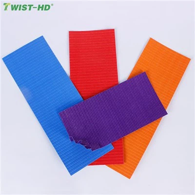 Önceden kesilmiş poşet kravat